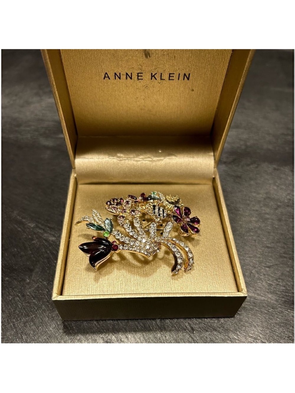 Women’s and Klein multicolor Stone brooch